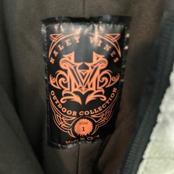 Haley Vines Outdoor Collection Fleece Bibs Insulated Lined sz 1 NWT - Picture 4 of 7